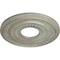 Ekena Millwork Lauren Ceiling Medallion (Fits Canopies up to 6 1/4"), 20 5/8"OD x 6 1/4"ID x 1 3/8"P, Flash Gold CM20LNFLS - alternate 2